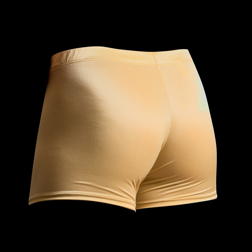 The Etseo Reflex Special Edition Boxer Brief Gold is part of the Etseo Reflex Special Edition Men's Underwear Collection of Boxer Briefs and Bikini Tangas. Etseo Reflex Special Edition is an elegant and comfortable collection of products made of a glossy Golden elastic fabric that allows a good fit to the body. At Etseo we manufacture quality men's underwear.