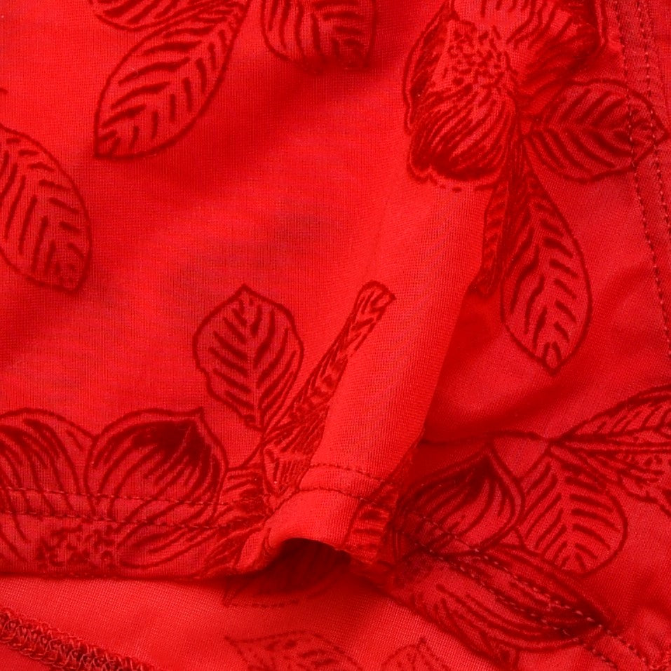 Luxury Red Trunk by etseo men's underwear fabric detail