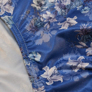 Printed Bikini Brief by Etseo Men's Underwear, blue fabric detail